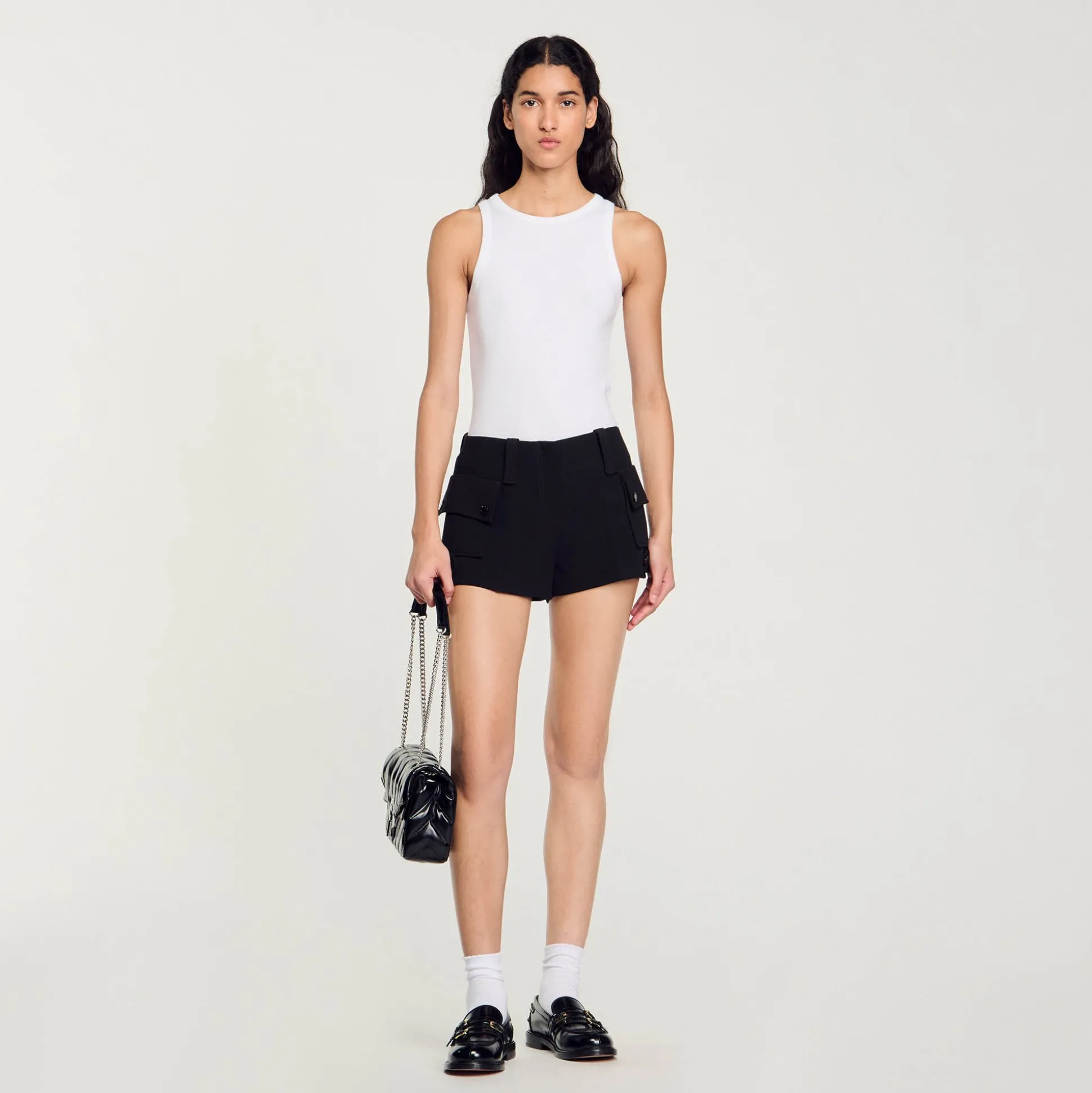 Shorts Corti Con Tasche