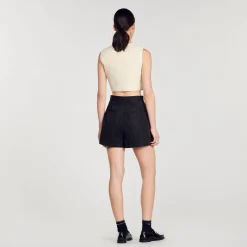 Shorts In Gabardina