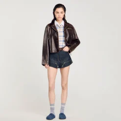Shorts In Raw Denim