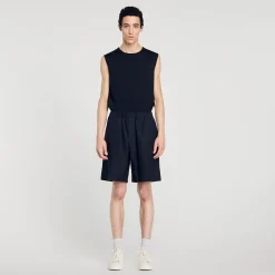 Shorts In Tela Di Cotone