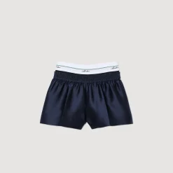 Shorts Tipo 2 In 1 In Raso
