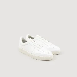 Sneaker In Pelle Conceria Certificata