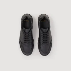 Sneaker In Pelle Goffrata Square Cross