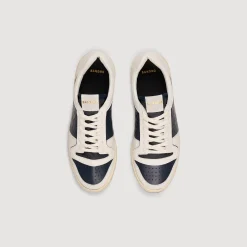 Sneakers Basse In Pelle