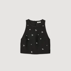 Top Con Strass