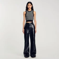 Top In Maglia A Quadri