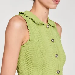 Top In Maglia Senza Maniche