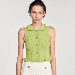 Top In Maglia Senza Maniche
