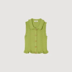 Top In Maglia Senza Maniche