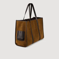 Tote Bag In Scamosciato