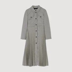 Trench Con Motivo Pied-de-poule