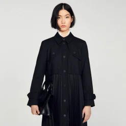 Trench Plissettato