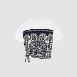 T-shirt A Foulard