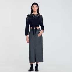 T-shirt Annodata Con Strass