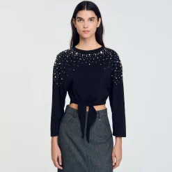 T-shirt Annodata Con Strass