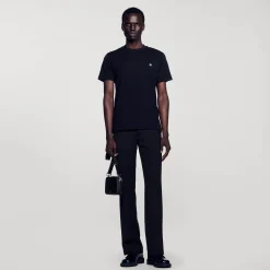 T-shirt Con Applicazione Square Cross