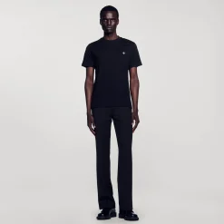 T-shirt Con Applicazione Square Cross