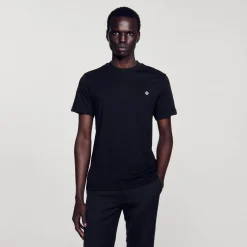 T-shirt Con Applicazione Square Cross