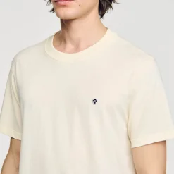T-shirt Con Applicazione Square Cross