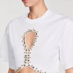 T-shirt Corta Glitterata