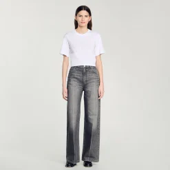 T-shirt Corta Glitterata