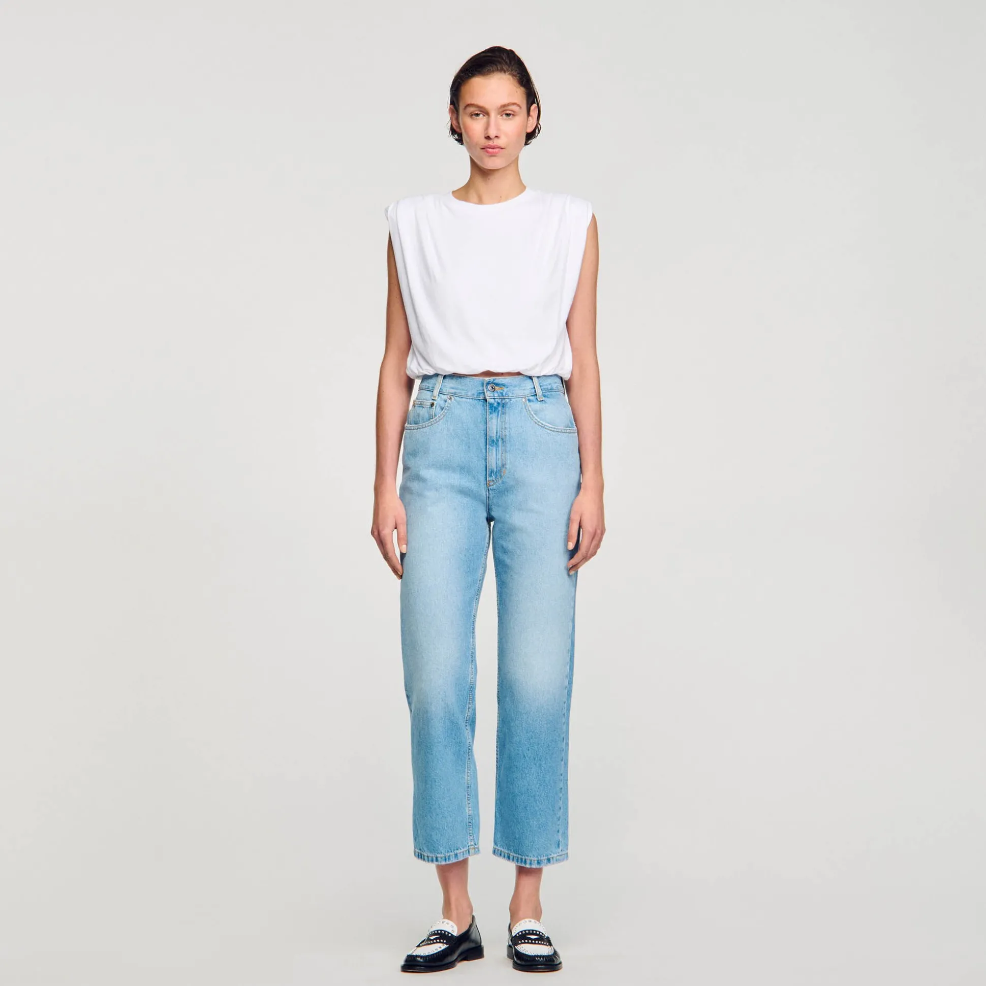 T-shirt Corta In Cotone