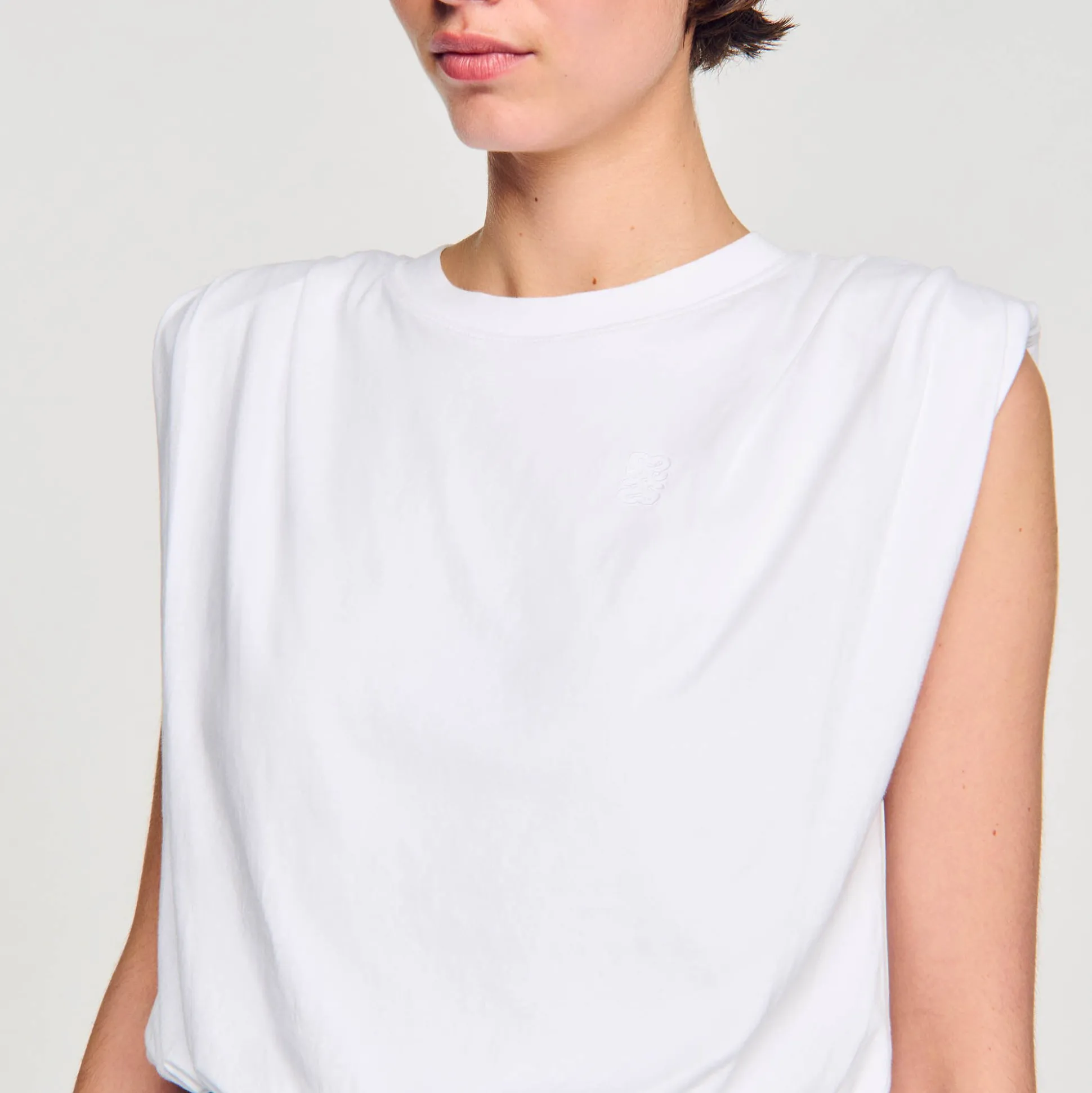 T-shirt Corta In Cotone