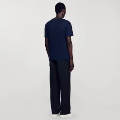 T-shirt In Lino Certificato