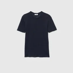 T-shirt In Lino Certificato
